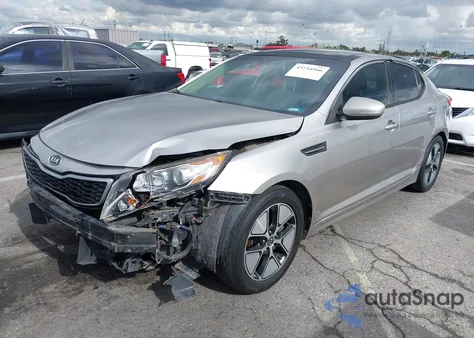 2011 Kia Optima Hybrid Ex z USA, uszkodzony, nr VIN KNAGM4ADXB5008184